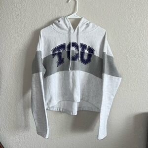 Cropped TCU Hoodie